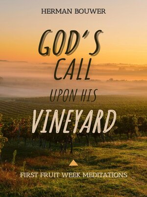 cover image of God's Call upon His Vineyard